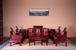 佛山禅城区黑酸枝沙发家具回收 二手大红酸枝沙发收购
