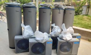 高价二手回收美的旧空气能热水器