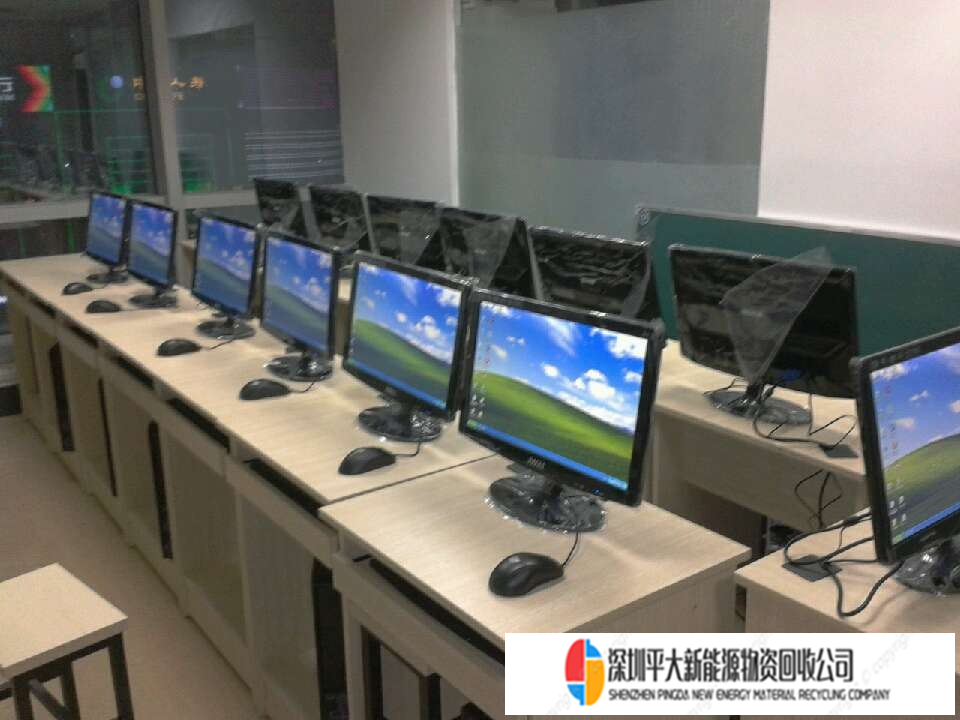 深圳专业电脑回收 笔记本显示器服务器公司办公家具设备上门回收